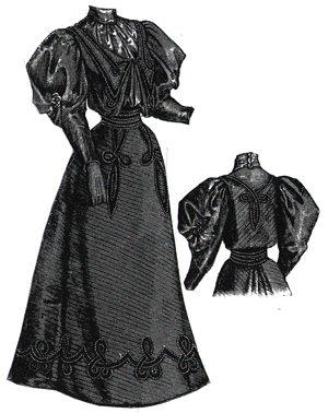 for elderly patterns ladies dress DRESSES 14