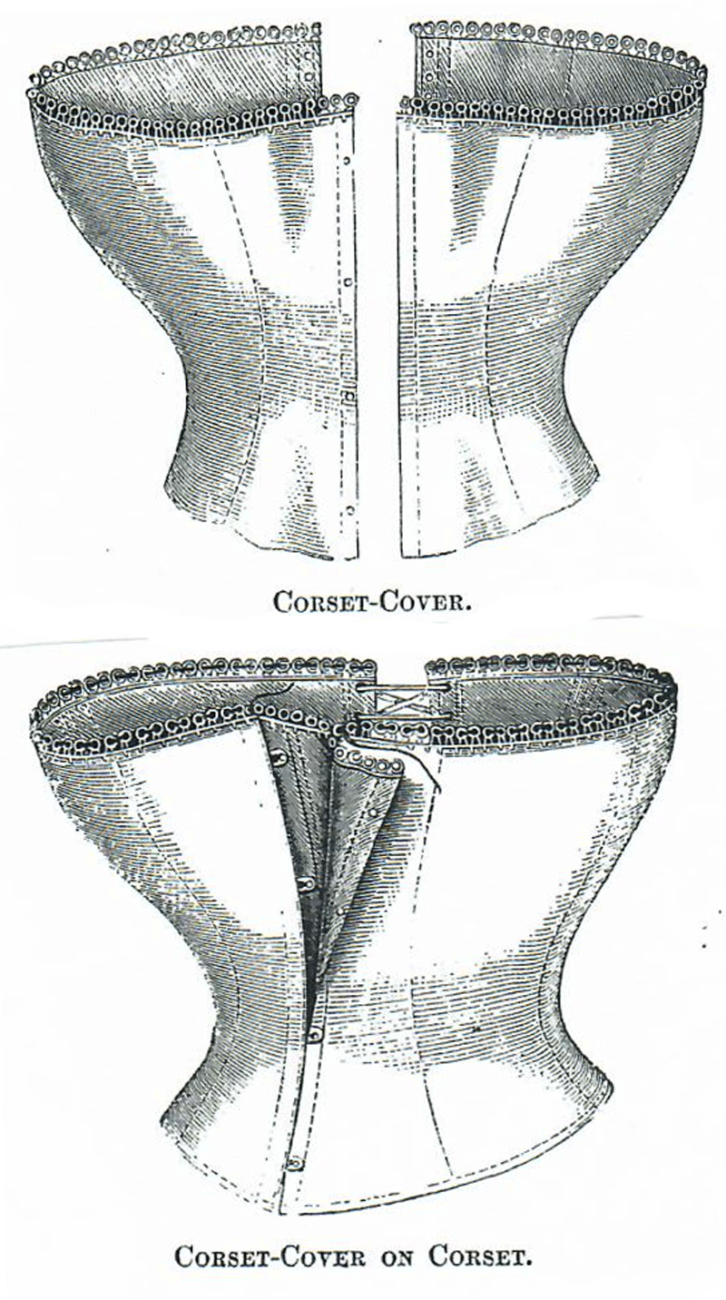 1868 CORSET COVERS